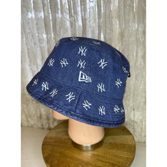 Women\'s New Era New York Yankees Denim Micro Bucket Hat main image 6